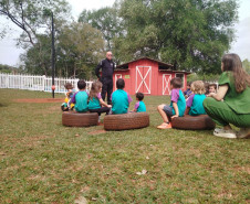PCPR realiza roda de conversa em Centro de Desenvolvimento Infantil em Campo Mourão 