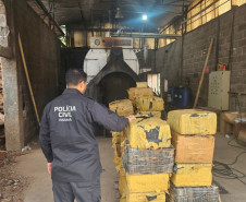 PCPR prende dois homens por desvio de cargas alimentícias em Pinhais