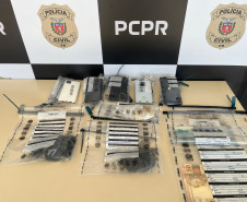 PCPR prende seis pessoas por tráfico de drogas em Mangueirinha 