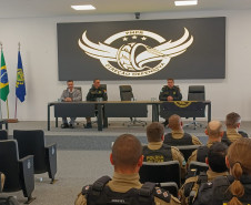 PCPR e PMPR participam de curso de técnicas de direção defensiva policial