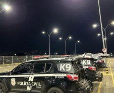 PCPR prende nove pessoas durante operação contra o tráfico de drogas em Guarapuava 