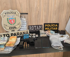 PCPR e PMPR prendem seis pessoas em operação integrada contra o tráfico em Alto Paraná