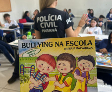 PCPR realiza palestra em alusão ao Setembro Amarelo em Colégio de Rolândia