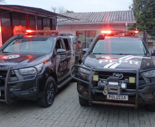 PCPR, PMPR e PCSC prendem três pessoas por série de arrombamentos em cofres no Sudoeste do Estado