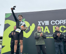 Corrida histórica celebra os 172 anos da Polícia Civil do Paraná e reúne 4,7 mil pessoas em Curitiba