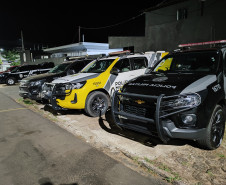 PCPR e PMPR prendem sete pessoas durante operação voltada ao combate de diversos crimes em Mariluz 