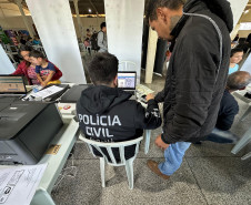 PCPR na Comunidade leva serviços de polícia judiciária à população de Três Barras do Paraná 