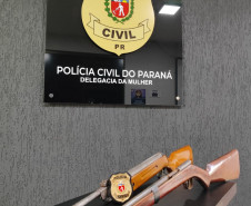 PCPR apreende duas espingardas durante cumprimento de mandado em Campo Mourão