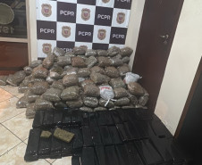 PCPR apreende 940 quilos de maconha durante ações distintas em Foz do Iguaçu