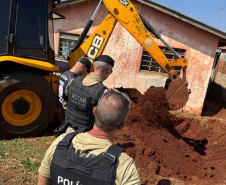 PCPR, PMPR e GCM apreendem fuzil durante ação em Arapongas 