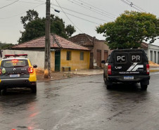 PCPR e PMPR prende homem em flagrante por receptação em Congonhinhas 