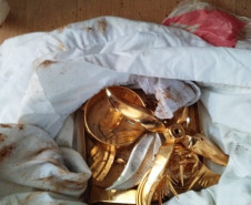 PCPR e PMPR recuperam objetos furtados em santuário de Guarapuava