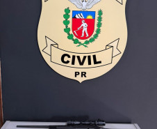 PCPR apreende armas de fogo durante investigação de violência doméstica em Nova Londrina 