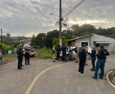 PCPR e PMPR prendem duas pessoas durante operação em combate ao tráfico de drogas