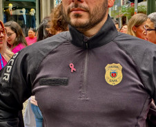 PCPR participa de caminhada em alusão ao Outubro Rosa em Curitiba 