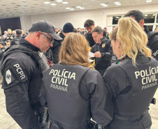 Polícias do Paraná desarticulam grupo criminoso e realizam 43 prisões em nove cidades