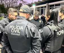 PCPR prende cinco suspeitos de integrar grupo envolvido em tráfico e crimes patrimoniais em Curitiba e na RMC