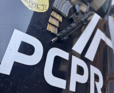 PCPR, PMPR e GCM apreendem fuzil durante ação em Arapongas 