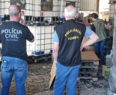 PCPR desmantela esquema de reutilização e distribuição de produtos irregulares em Curitiba