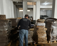 PCPR incinera 24 toneladas de produtos contrafeitos em Maringá