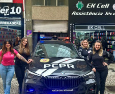 PCPR participa de caminhada em alusão ao Outubro Rosa em Curitiba 