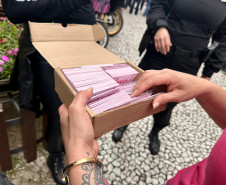 PCPR participa de caminhada em alusão ao Outubro Rosa em Curitiba 