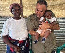 Servidor da PCPR realiza ação social em Moçambique e contribui com projeto que atende mais de 160 crianças