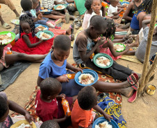 Servidor da PCPR realiza ação social em Moçambique e contribui com projeto que atende mais de 160 crianças