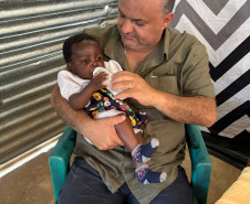 Servidor da PCPR realiza ação social em Moçambique e contribui com projeto que atende mais de 160 crianças
