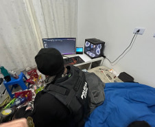 Em desdobramento de operação nacional, PCPR prende produtor de pornografia infantojuvenil em Curitiba