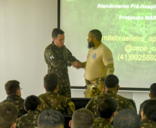 PCPR capacita membros do Exército Brasileiro em APH de Combate