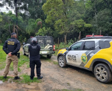 PCPR e PMPR prendem homem foragido pelo crime de homicídio qualificado em Rebouças