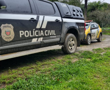 PCPR e PMPR prendem homem foragido pelo crime de homicídio qualificado em Rebouças