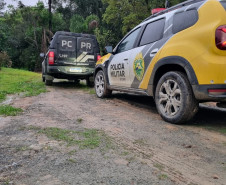 PCPR e PMPR prendem homem foragido pelo crime de homicídio qualificado em Rebouças