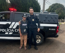 PCPR realiza sonho de menino com visita especial em Iretama