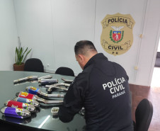 PCPR deflagra operação contra um crime empresarial e prende um homem em flagrante no Alto Boqueirão 