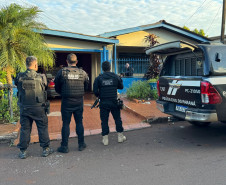 PCPR e PMPR prendem duas pessoas em operação deflagrada contra o tráfico de drogas em Palotina