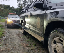 PCPR e PMPR prendem homem foragido pelo crime de homicídio qualificado em Rebouças