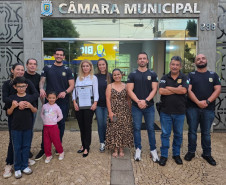 Servidora da PCPR recebe menção honrosa em Câmara de Vereadores de Rolândia