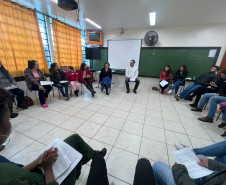 PCPR realiza projeto com aulas sobre direitos e prevenção à violência em Cândido de Abreu