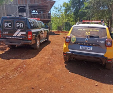 PCPR e PMPR prendem homem em flagrante por crime ambiental em Quedas do Iguaçu