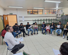 PCPR realiza projeto com aulas sobre direitos e prevenção à violência em Cândido de Abreu