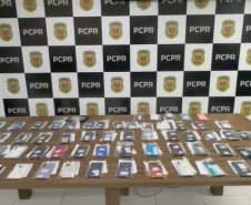 PCPR restitui 41 celulares que recuperados pelo projeto RecuperaCel em Paranaguá