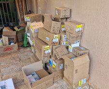 PCPR apreende medicamentos e documentos em operação que investiga rede de revenda ilegal de remédios controlados