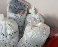 PCPR apreende materiais que seriam utilizados na falsificação de bonés em Apucarana