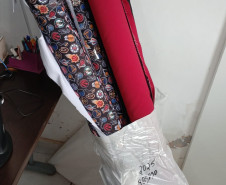 PCPR apreende materiais que seriam utilizados na falsificação de bonés em Apucarana