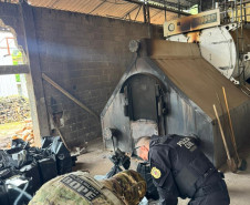 PCPR e PMPR incineram mais de uma tonelada de cocaína em Curitiba e Araucária