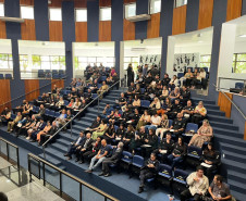 PCPR homenageia 62 servidores com Medalhas de Serviço Policial em São José dos Pinhais