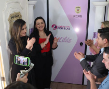 PCPR inaugura Sala Lilás para atendimento humanizado de mulheres em Carambeí