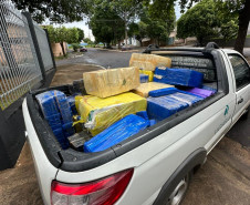 PCPR incinera mais de uma tonelada de entorpecente em Cruzeiro do Oeste